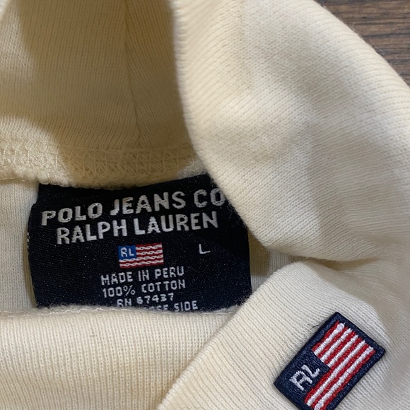 Ralph. Lauren Cream Turtleneck Top - Picture 14 of 14